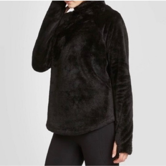 JoyLab Mock Neck Pullover Sweater Black NWT - Picture 2 of 9